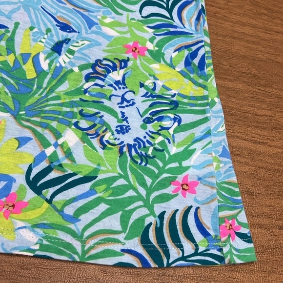 Lilly Pulitzer Girls cotton dress.  Lion print Size small 4-5 - Picture 5 of 9